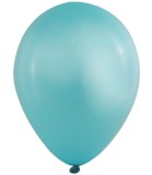 Baloane 50 Buc. Turcoaz Metalizat 10"-25 Cm Latex Globos Festival