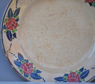 Farfurie inceput de secol xx - Franta DIGOIN SARREGUEMINES COLL. BAGATELLE foto