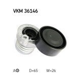 SKF rola intinzator, curea transmisie