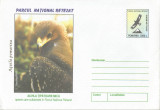 *Romania, Parcul National Retezat, acvila mica, intreg postal, necirc., 2001