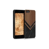 Husa pentru Apple iPhone 6/iPhone 6s, Lemn, Maro, 46078.16