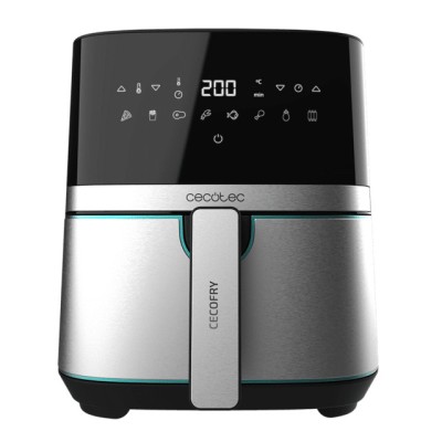 Friteuza cu aer cald, fara ulei Cecotec Full Inox 5500 Pro, 1700W, 5.5L, Control tactil, 8 Programe Presetate foto