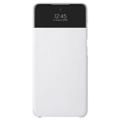 Galaxy A72; Smart S View Wallet Cover (EE); White foto