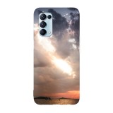 Husa compatibila cu Oppo A77 model Last sunlight, Silicon, TPU, Viceversa, Transparent, Carcasa