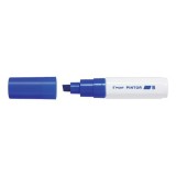 Marker cu vopsea pe baza de apa, varf tesit 8mm,Pilot Pintor, albastru