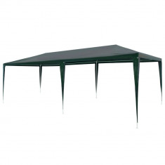 vidaXL Cort de petrecere, verde, 3 x 6 m, PE