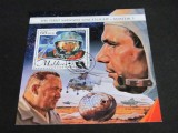 Primul Zbor Spațial cu Echipaj Uman, Yuri Gagarin, Vostok 1 - Bloc Filatelic Maldive, Spatiu, Stampilat