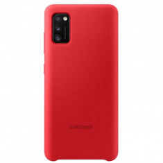 Husa Cover Silicone Samsung pentru Samsung Galaxy A41 Rosu foto