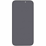 Folie sticla protectie ecran Privacy Full Glue margini negre pentru Apple iPhone 15 Pro