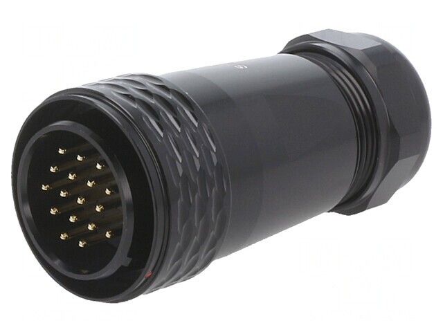 Mufă SA28 tată IP67 10A 500V 13-16mm