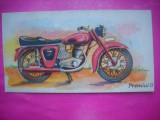 HOPCT 11707 MOTOCICLETA DE EPOCA-CONCURS-PREMIL I -TRANSPORT - ROMANIA-NECIRCULATA