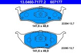 ATE 13.0460-7177.2 set placute frana,frana disc