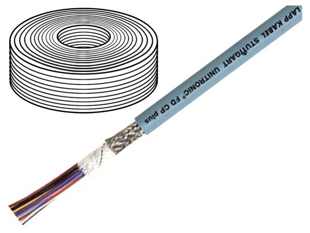 Cablu de date UNITRONIC FD CP Plus Gri Cu