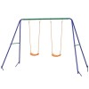 Complex Joaca Copii 2 Leagane Multicolor, 3-8 Ani, 269x160x180 cm, GartenVIP DiyLine, ART, Interior/Exterior, Max 90kg