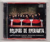 cd sclipiri de speranta orchestra de clopote mesagerii sperantei piatra neamt nou original in tipla sigilat carcasa originala