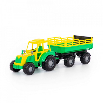 Tractor cu remorca - Altay, 57x17x18 cm, 5-7 ani, 3-5 ani, Băieți foto
