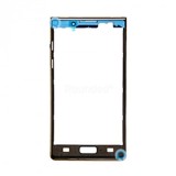 Capac frontal LG P700 Optimus L7, cadru frontal piesa de schimb neagra PC-GB3