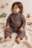 Salopeta pentru bebe din bumbac cu fermoar - ByMurat (Marime Disponibila: 12, Superbaby