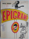 Epigrame - Mircea Popescu - Carte de Poezie Beletristica - Noua/Anticariat