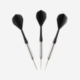 Săgeată darts T100 v&acirc;rf oțel x3 Negru