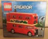 LEGO Creator London Bus 40220, Set de Construcție, Autobuz Londonez, Nou Sigilat, Peste 7 Ani, 115 Piese