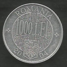 ROMANIA 1000 1.000 LEI 2004 [1] XF++ , livrare in cartonas