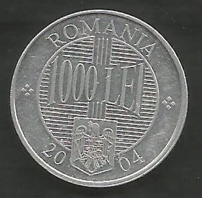 ROMANIA 1000 1.000 LEI 2004 [1] XF++ , livrare in cartonas foto