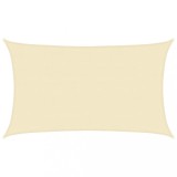 Cumpara ieftin Panza parasolar, crem, 5 x 8 m, HDPE, 160 g/m&sup2;