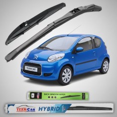 Ștergătoare Hibride TeamCar&reg; Citroen C1 Facelift 3 uși (2009&ndash;2012) | Set Complet