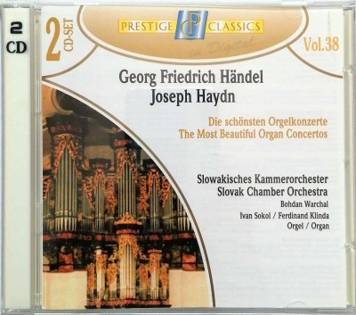 2CD compilație - Prestige Classics in Digital: Volumul 38 (Handel/Haydn) foto