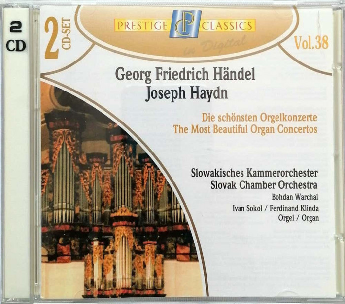 2CD compilație - Prestige Classics in Digital: Volumul 38 (Handel/Haydn)