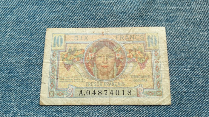 10 Francs 1947 Franta Teritoriile Ocupate / 04874018