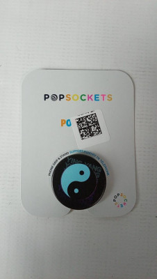 Accesoriu PopSockets Ying Yang pentru telefon si tableta, albastru si negru - RESIGILAT foto