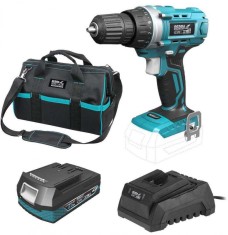 Surubelnita cu acumulator 2Ah Dedra SAS + ALL 18V Plus geanta scule