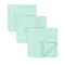 Set 3 prosoape REDQUIT din muselina pentru bebelusi 25x50cm, verde