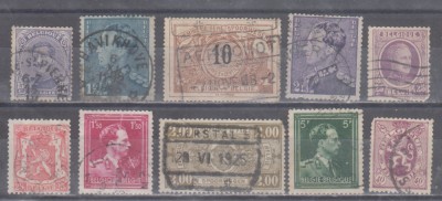 M2 - R1 5 - TIMBRE FOARTE VECHI - BELGIA foto