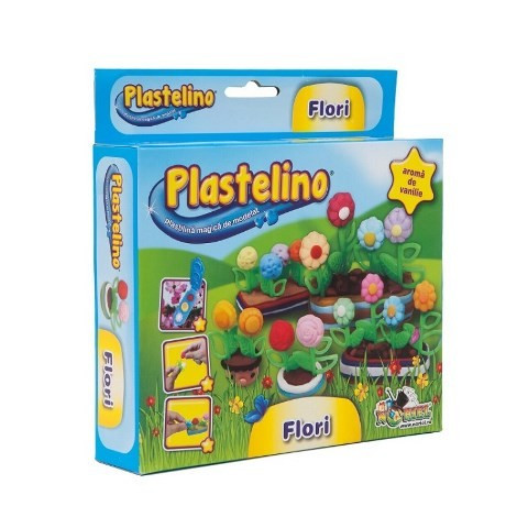 Set Plastelino mic - Flori