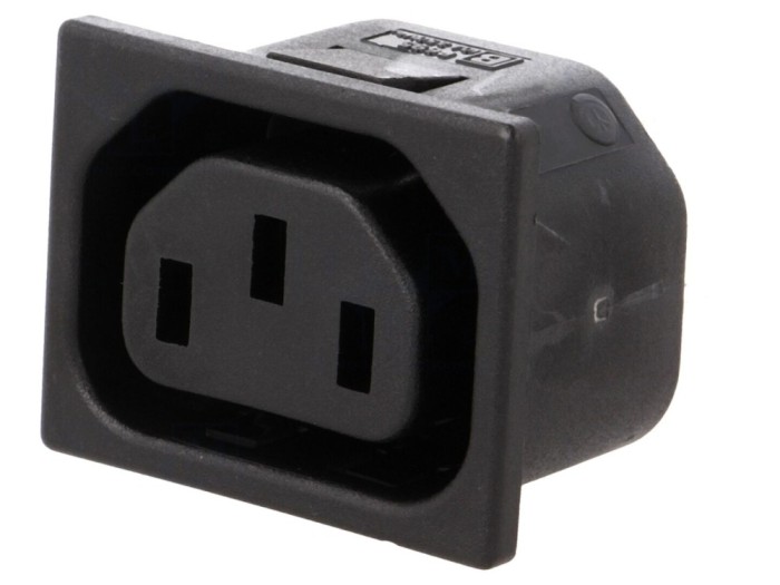Conector alimentare AC C13 10A 250V