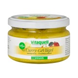 Salata Curry Vitaquell 180g cu Proteina Soia, Mere, Ananas - Fara Conservanti