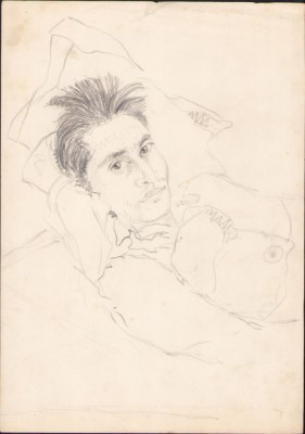 A1615 Schiță de Dimitrie &amp;bdquo;Puiu&amp;rdquo; Eitel, nesemnată foto