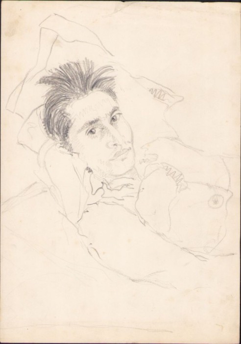 A1615 Schiță de Dimitrie &bdquo;Puiu&rdquo; Eitel, nesemnată