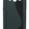 Husa silicon S-case neagra pentru Samsung Galaxy Core 2 (SM-G355)