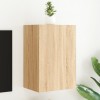 VidaXL Comodă TV de perete, stejar sonoma 40,5x30x60 cm lemn prelucrat 836914
