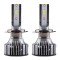 Set 2 LED-Uri Auto Techstar&reg; V8, H7, 120W, 12-24V, 15000 Lumeni, 6000K, Unghi Fascicul 360&deg;, CSP 3570, Canbus, Radiator Aluminiu, Racire Cooling Tech,