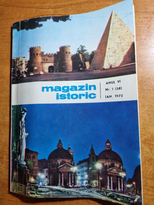 magazin istoric ianuarie 1972