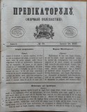 Cumpara ieftin Predicatorul ( Jurnal eclesiastic ), an 1, nr. 35, 1857, alafbetul de tranzitie