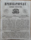 Predicatorul ( Jurnal eclesiastic ), an 1, nr. 35, 1857, alafbetul de tranzitie