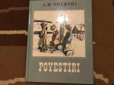 Povestiri/ L.N. Tolstoi/ limba romana/1985// foto