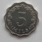 5 MILS 1972 MALTA-XF