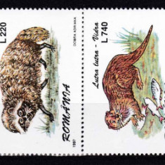 1997 Animale cu blana pretioasa, LP1425, MNH Pret 2+1Lei